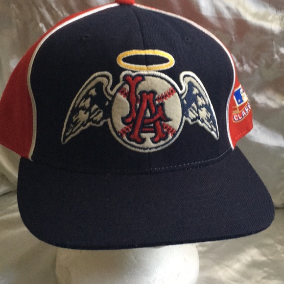la angels throwback hat